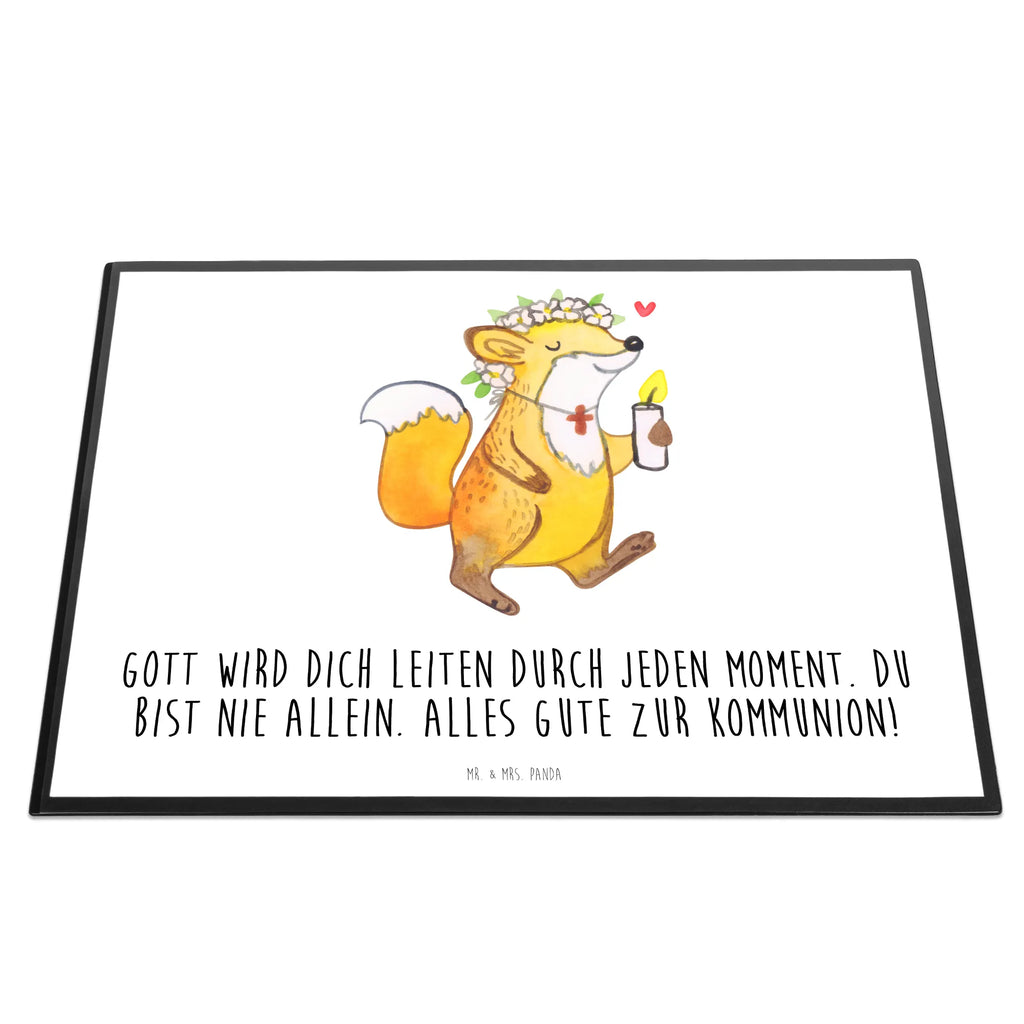 Schreibtischunterlage Fuchs Kommunion Mädchen Bürobedarf, Schreibtischauflage, Schreibtisch Unterlagen, Schreibunterlage, Schreibwaren, Büroartikel, Schreibtischunterlage Groß, Konfirmation, Kommunion, Jugendweihe, Konfirmation Geschenk, Kommunion Geschenk, Mädchen, Kommunion Dankeschön, Liebe, Gott, Glauben, Gläubig