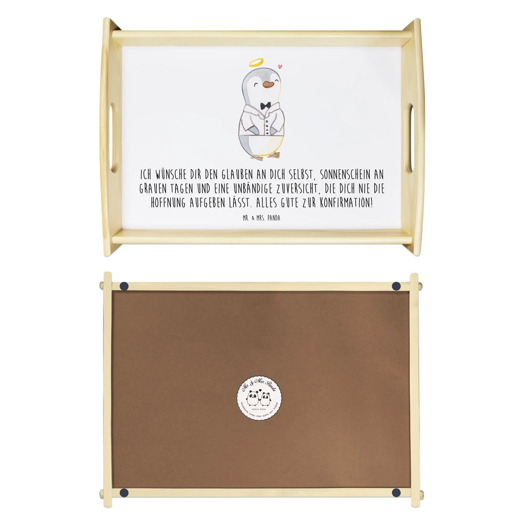 Taca serwisowa Pingwin koszula konfirmacyjna Konfirmacja, Komunia, Młodzieżowe święcenie, Prezent na konfirmację