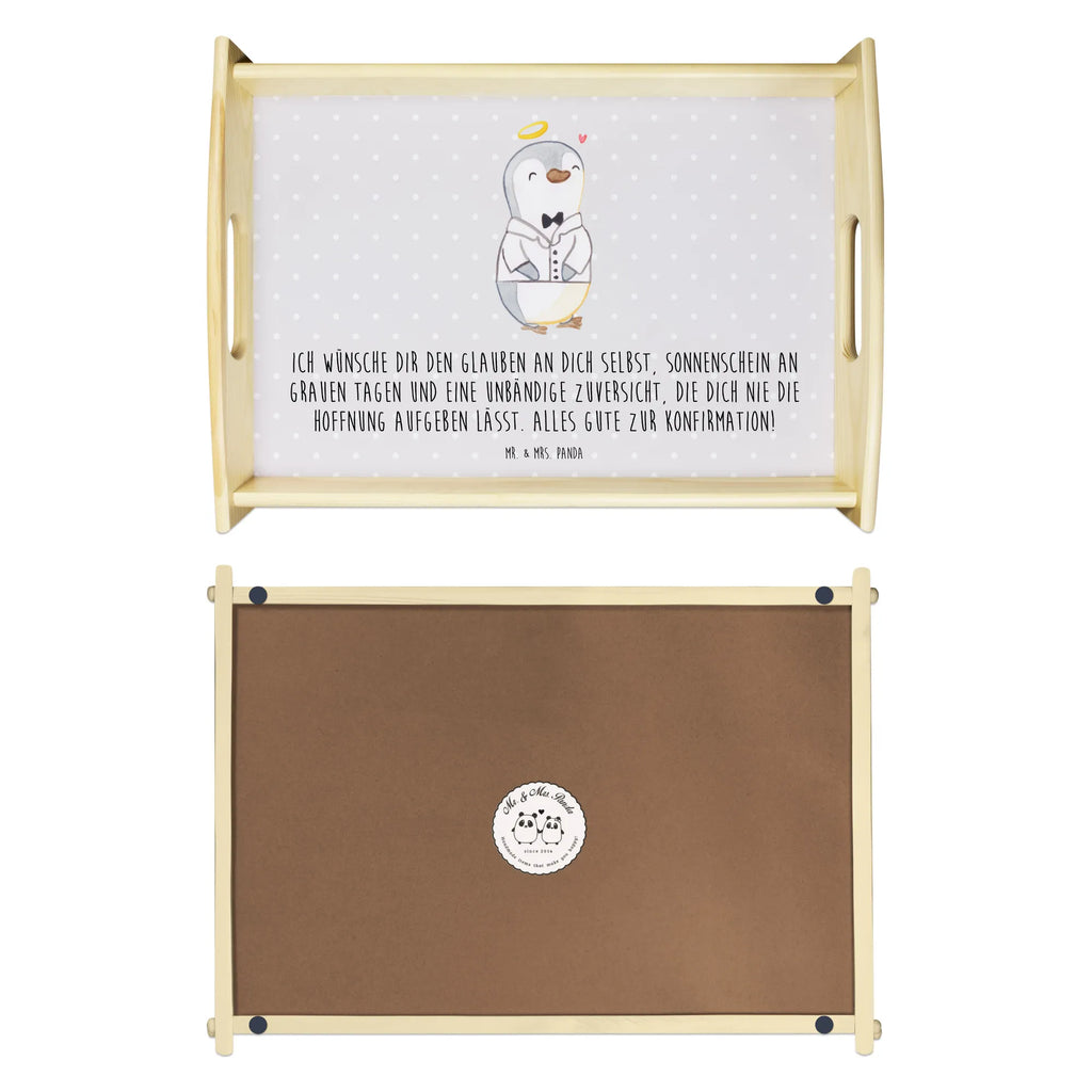 Taca serwisowa Pingwin koszula konfirmacyjna Konfirmacja, Komunia, Młodzieżowe święcenie, Prezent na konfirmację