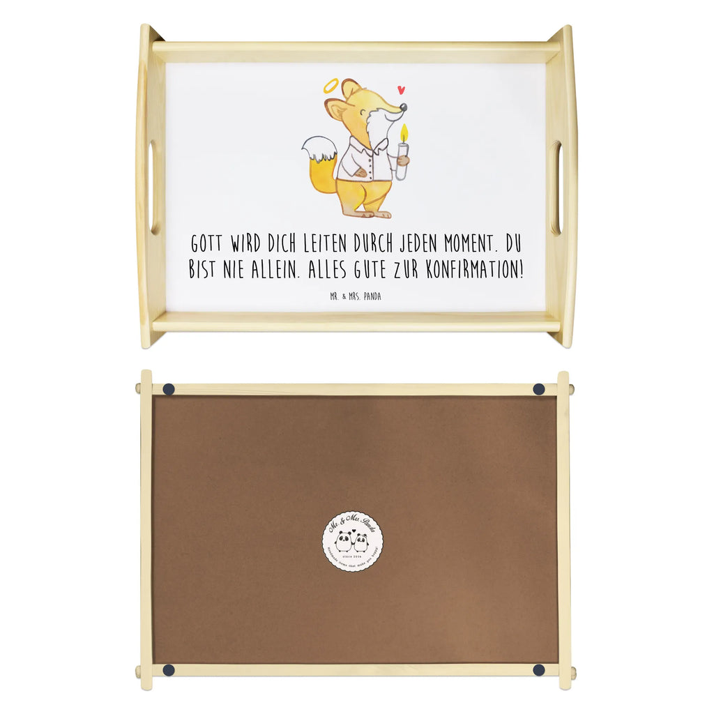 Serving tray Fox confirmation serving tray, wooden tray, kitchen tray, breakfast tray, tray, Confirmation, communion, youth consecration, confirmation gift, God, Happy Birthday, Believer, Confirmation Gift