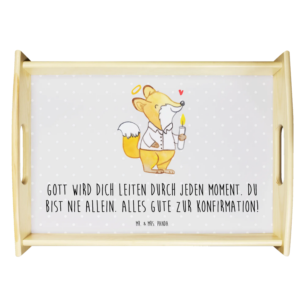 Serving tray Fox confirmation serving tray, wooden tray, kitchen tray, breakfast tray, tray, Confirmation, communion, youth consecration, confirmation gift, God, Happy Birthday, Believer, Confirmation Gift