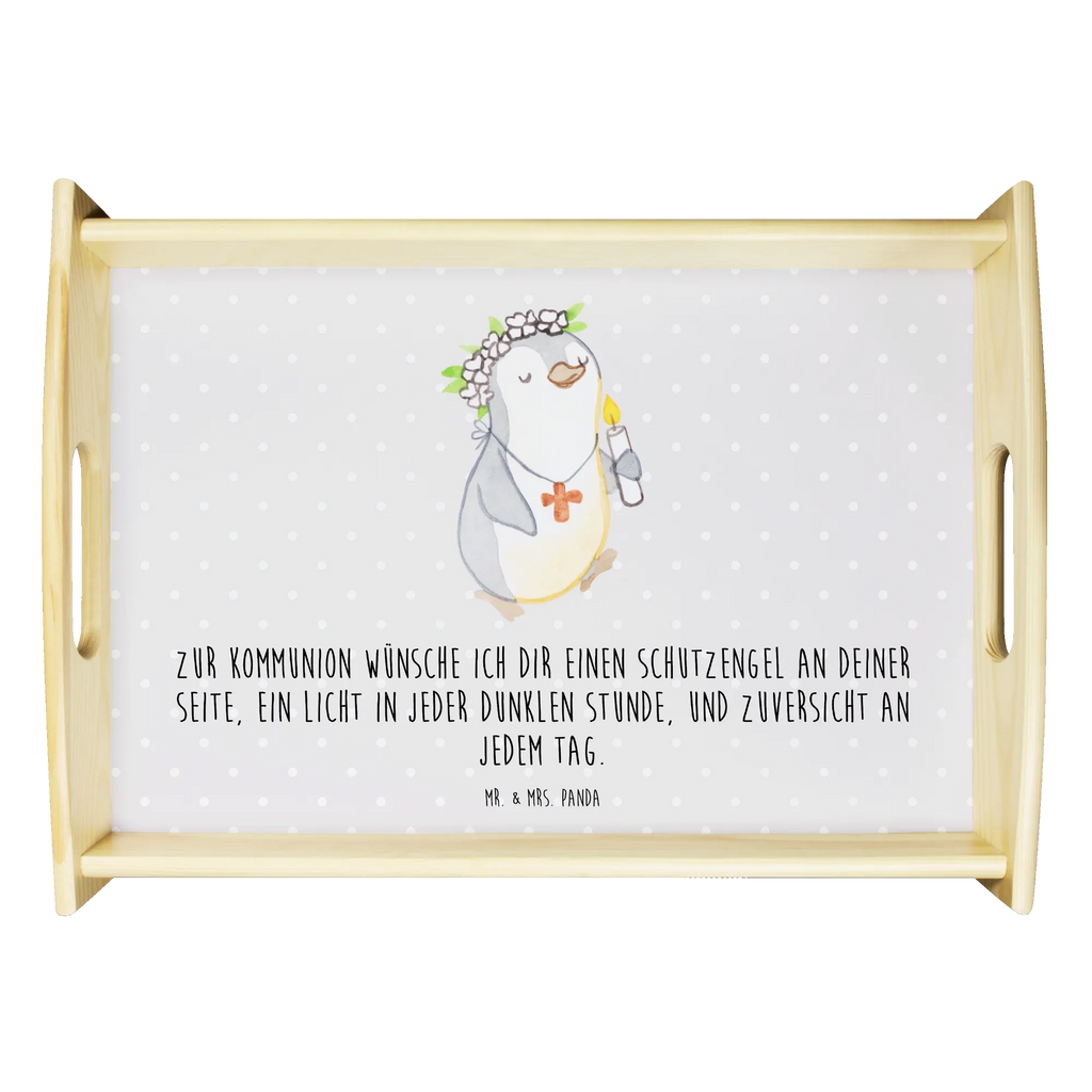 Taca serwisowa Pingwin Dziewczyna komunijna Konfirmacja, Komunia, Młodzieżowe święcenie, Prezent na konfirmację