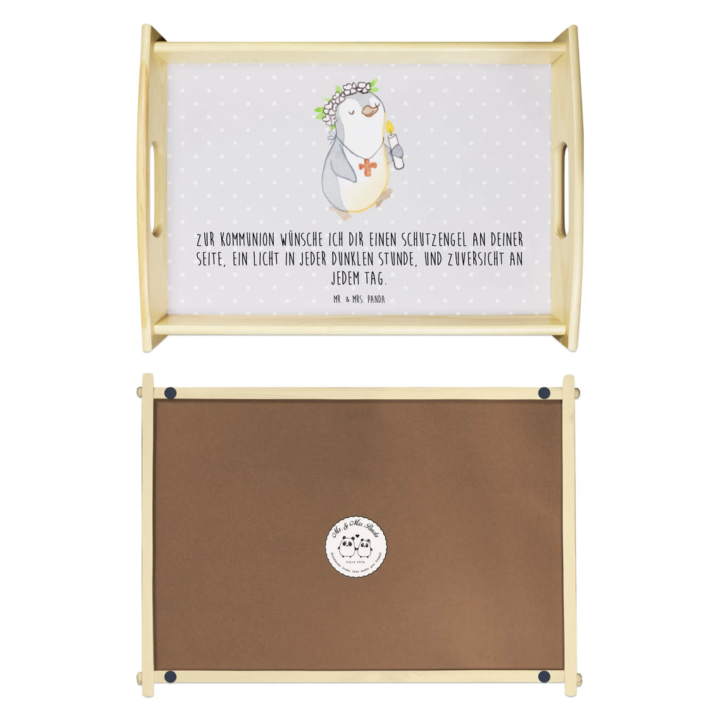 Taca serwisowa Pingwin Dziewczyna komunijna Konfirmacja, Komunia, Młodzieżowe święcenie, Prezent na konfirmację