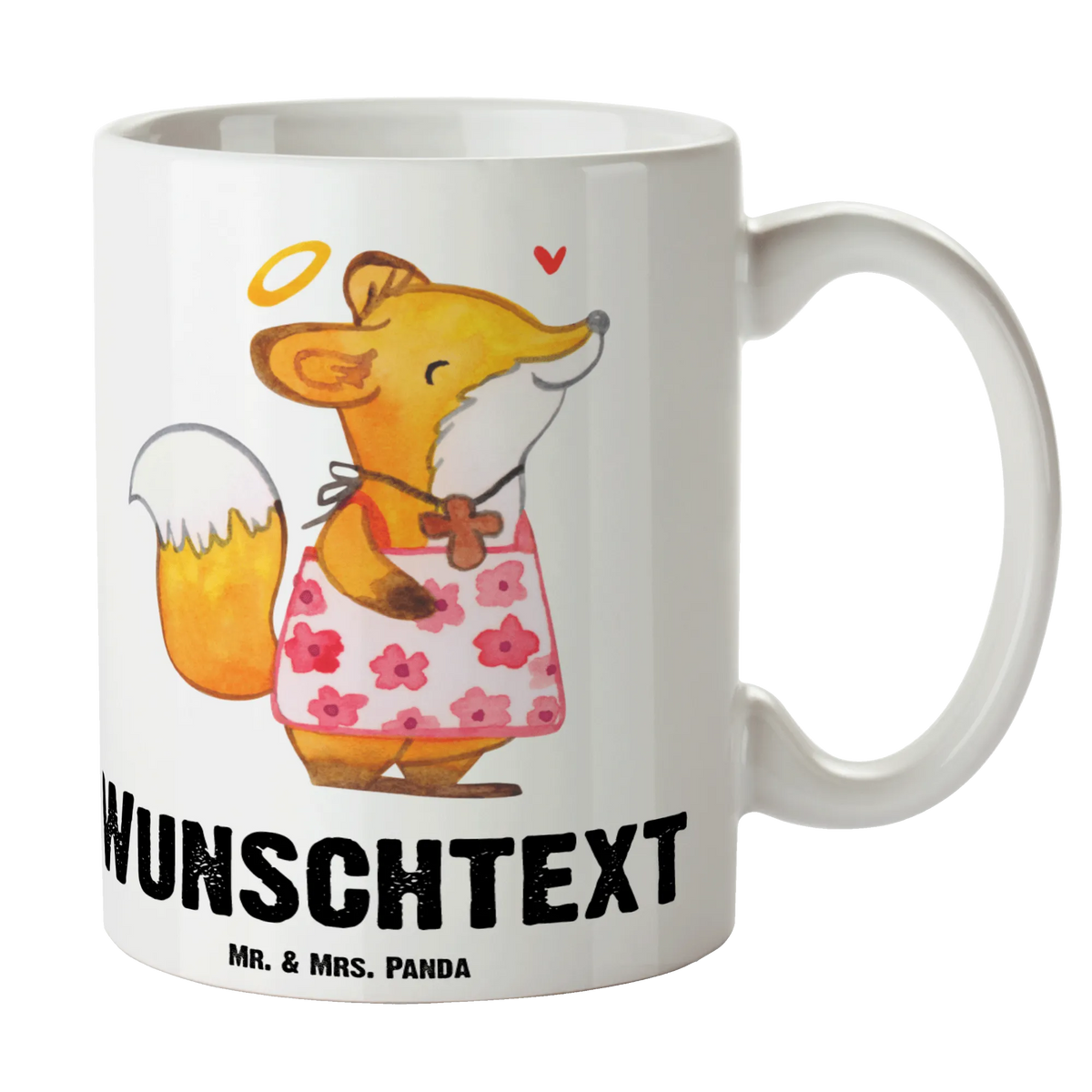 Personalised cup Fox Confirmation girl Confirmation, communion, youth consecration, confirmation gift, God, Confirmation Gift, Happy Birthday, Believer