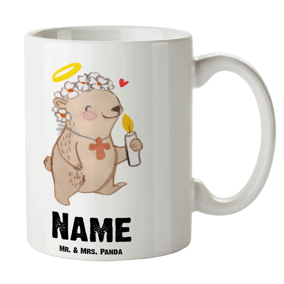 Personalised cup bear communion girl Confirmation, communion, youth consecration, confirmation gift, Communion, Love, Communion Gift, God, Believer, Faith, Communion Thank You