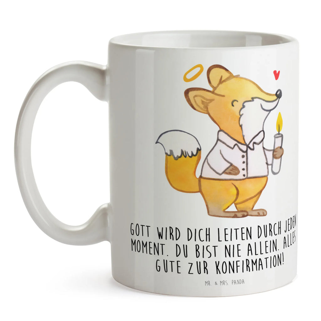 Kubek lis Konfirmacja Tasse mit Motiven, Tasse mit Zitaten, Bürotasse, Tasse, Kaffeetasse, Porzellantasse, Teetasse, Geschenktasse, Keramiktasse, Konfirmation, Kommunion, Jugendweihe, Konfirmation Geschenk, Gott, Alles Gute, Gläubig