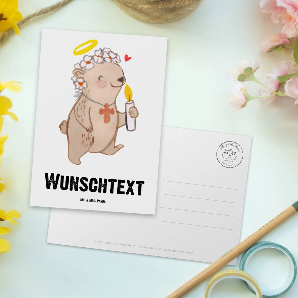 Personalisierte Postkarte Bär Kommunion Mädchen Postkarte mit Wunschtext, Karte mit Namen, Postkarte Bedrucken, Ansichtskarte mit Namen, Ansichtskarte mit Wunschtext, Einladung mit Namen, Geschenkkarte mit Wunschtext, Postkarte mit Namen, Grußkarte mit Namen, Grußkarte mit Wunschtext, Einladung mit Wunschtext, Karte mit Wunschtext, Postkarte Personalisierbar, Geschenkkarte mit Namen, Kommunion, Konfirmation, Jugendweihe, Konfirmation Geschenk, Glauben, Kommunion Geschenk, Liebe, Kommunion Dankeschön, Gläubig, Gott