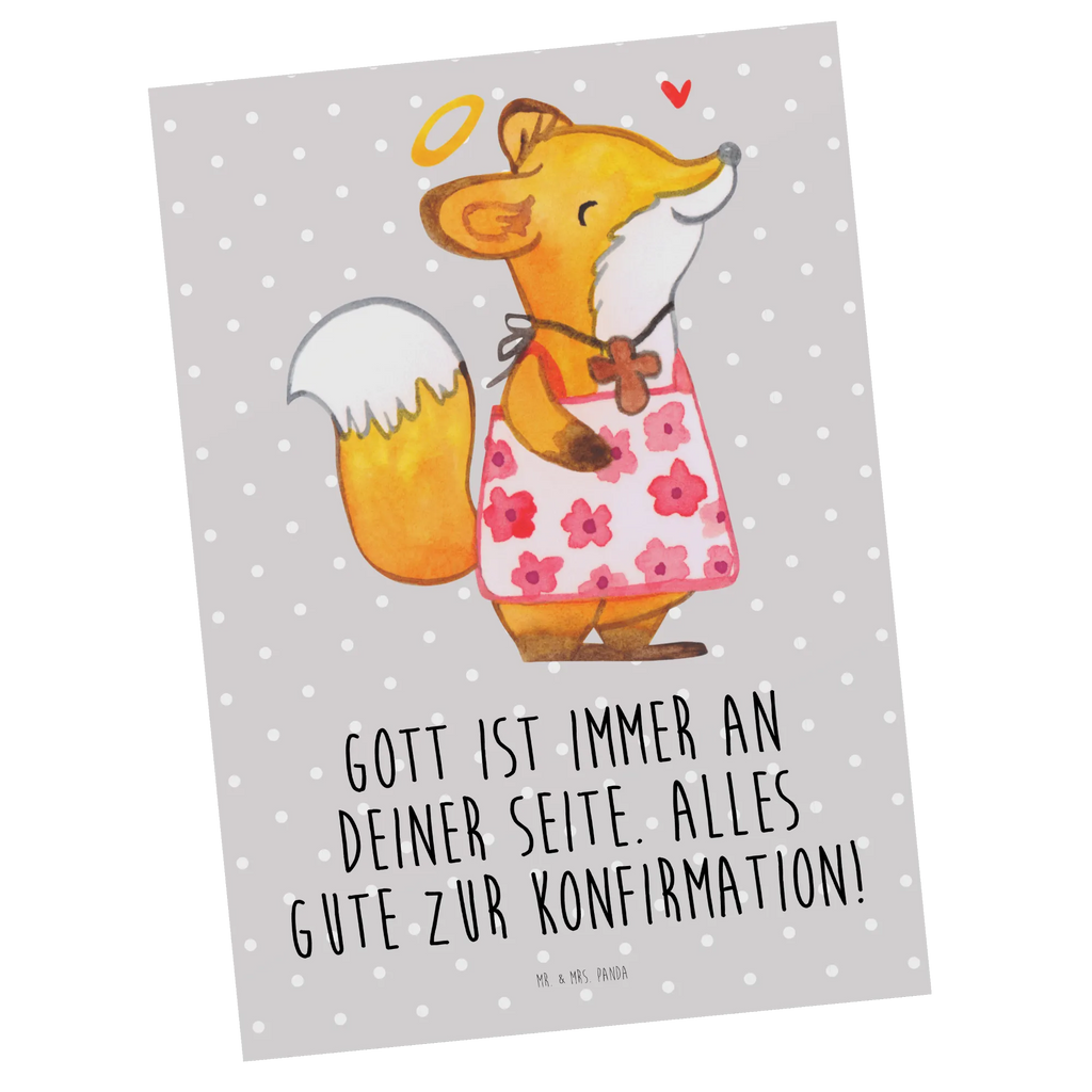 Postcard Fox Confirmation girl Dankeskarte, Einladung, Ansichtskarten, Einladungskarte, Postkarte, Grußkarte, Karte, Einladungskarten Geburtstag, Einladung Geburtstag, Geschenkkarte, Ansichtskarte, Geburtstagskarte, Konfirmation, Kommunion, Jugendweihe, Konfirmation Geschenk, Alles Gute, Gott, Gläubig