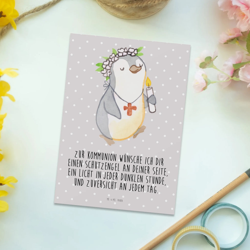 Pocztówka Pingwin Dziewczyna komunijna Einladung, Einladung Geburtstag, Ansichtskarte, Karte, Einladungskarte, Geburtstagskarte, Dankeskarte, Ansichtskarten, Geschenkkarte, Postkarte, Grußkarte, Einladungskarten Geburtstag, Konfirmation, Kommunion, Jugendweihe, Konfirmation Geschenk, Gott, Gläubig, Alles Gute