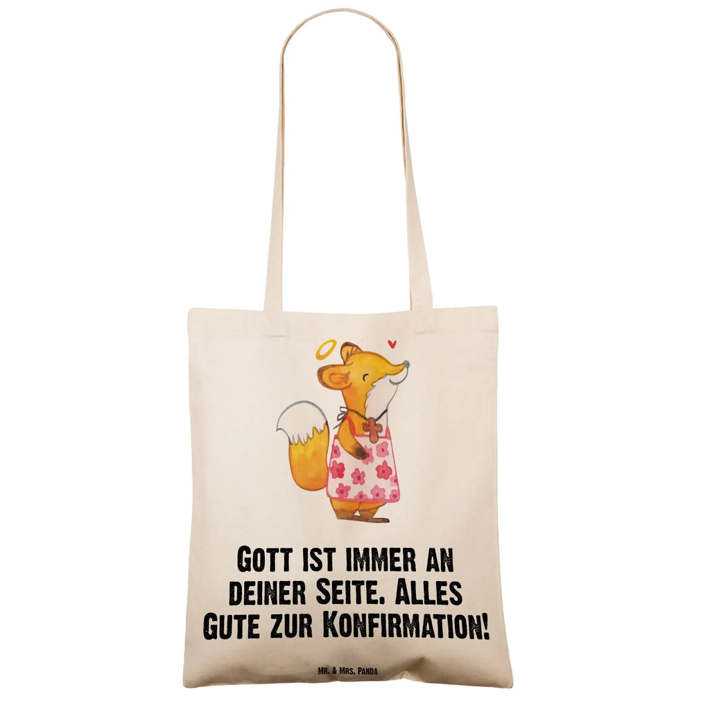 Tote bag Fox Confirmation girl Jutetasche, Tragetasche, Stoffbeutel, Schultertasche, Shopper, Stofftasche, Einkaufstüte, Beuteltasche, Jutebeutel, Laptoptasche, Strandtasche, Einkaufstasche, Badetasche, Beutel, Umhängetasche, Tasche, Konfirmation, Kommunion, Jugendweihe, Konfirmation Geschenk, Gläubig, Alles Gute, Gott