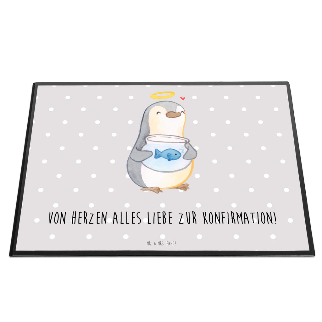 Desk pad penguin Fish desk, Desk pad, office, underlay, children, girl, Confirmation, communion, youth consecration, confirmation gift, trust, fish, fish decoration, confidence