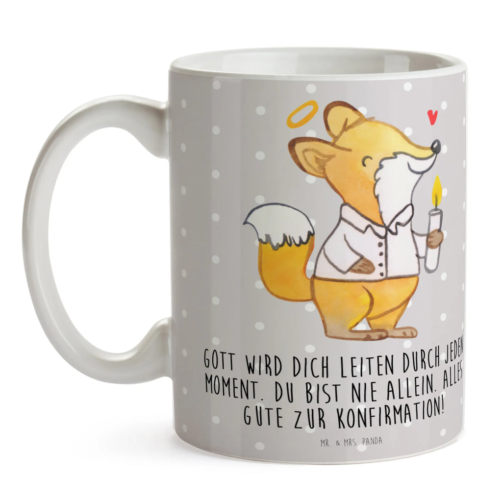Kubek lis Konfirmacja Tasse mit Motiven, Tasse mit Zitaten, Bürotasse, Tasse, Kaffeetasse, Porzellantasse, Teetasse, Geschenktasse, Keramiktasse, Konfirmation, Kommunion, Jugendweihe, Konfirmation Geschenk, Gott, Alles Gute, Gläubig