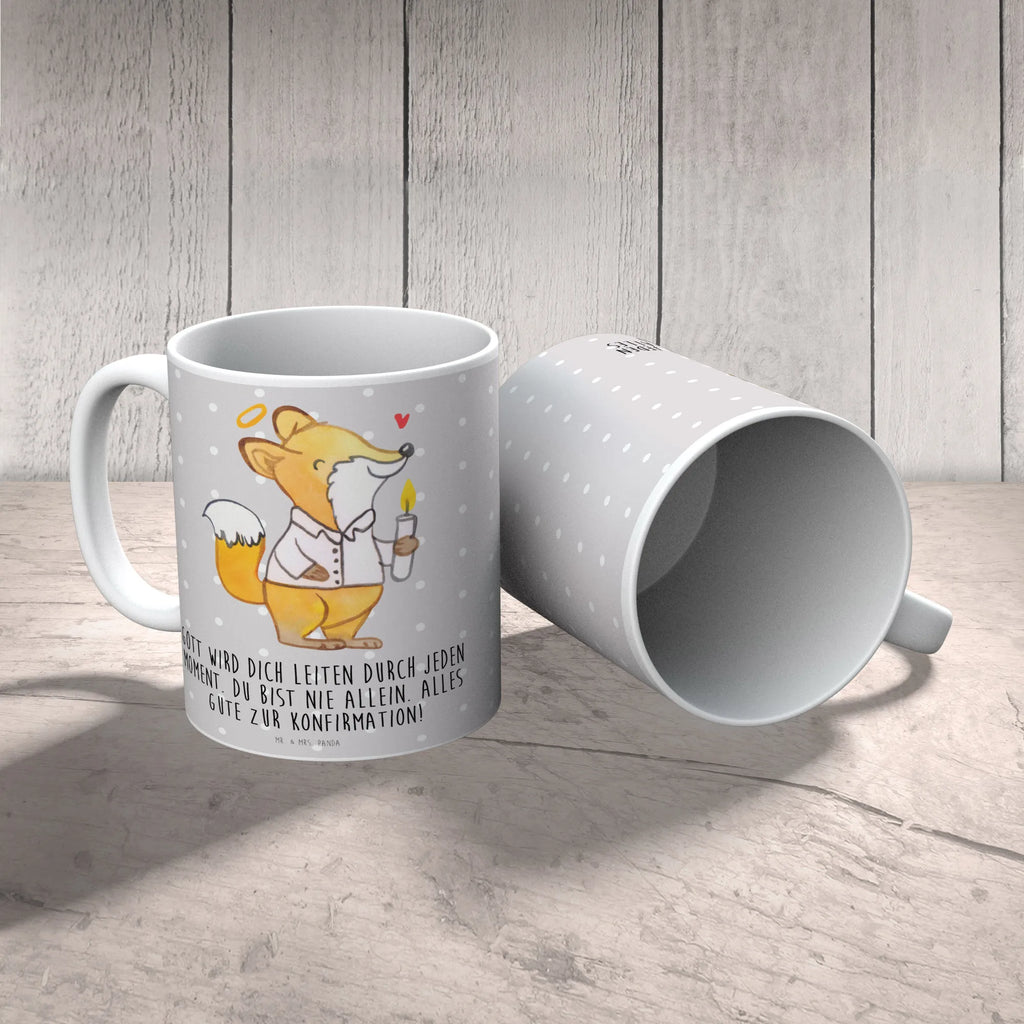 Kubek lis Konfirmacja Tasse mit Motiven, Tasse mit Zitaten, Bürotasse, Tasse, Kaffeetasse, Porzellantasse, Teetasse, Geschenktasse, Keramiktasse, Konfirmation, Kommunion, Jugendweihe, Konfirmation Geschenk, Gott, Alles Gute, Gläubig