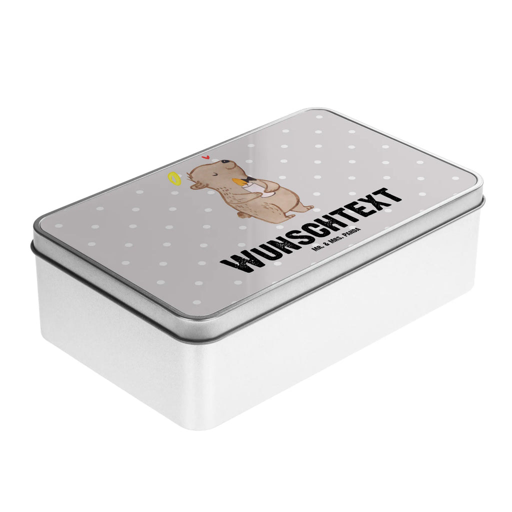 Spersonalizowana metalowa puszka Niedźwiedź Dziewczynka komunijna Konfirmacja, Komunia, Młodzieżowe święcenie, Prezent na konfirmację