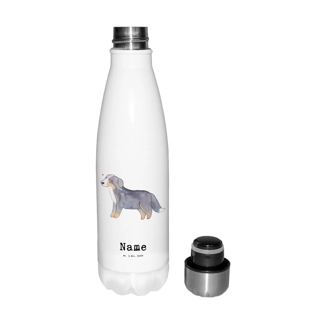 Personalised insulated bottle Bernese Mountain Dog Lifesaver Dog, dog breed, purebred dog, dog owner, gift, animal lover, giving, puppy
