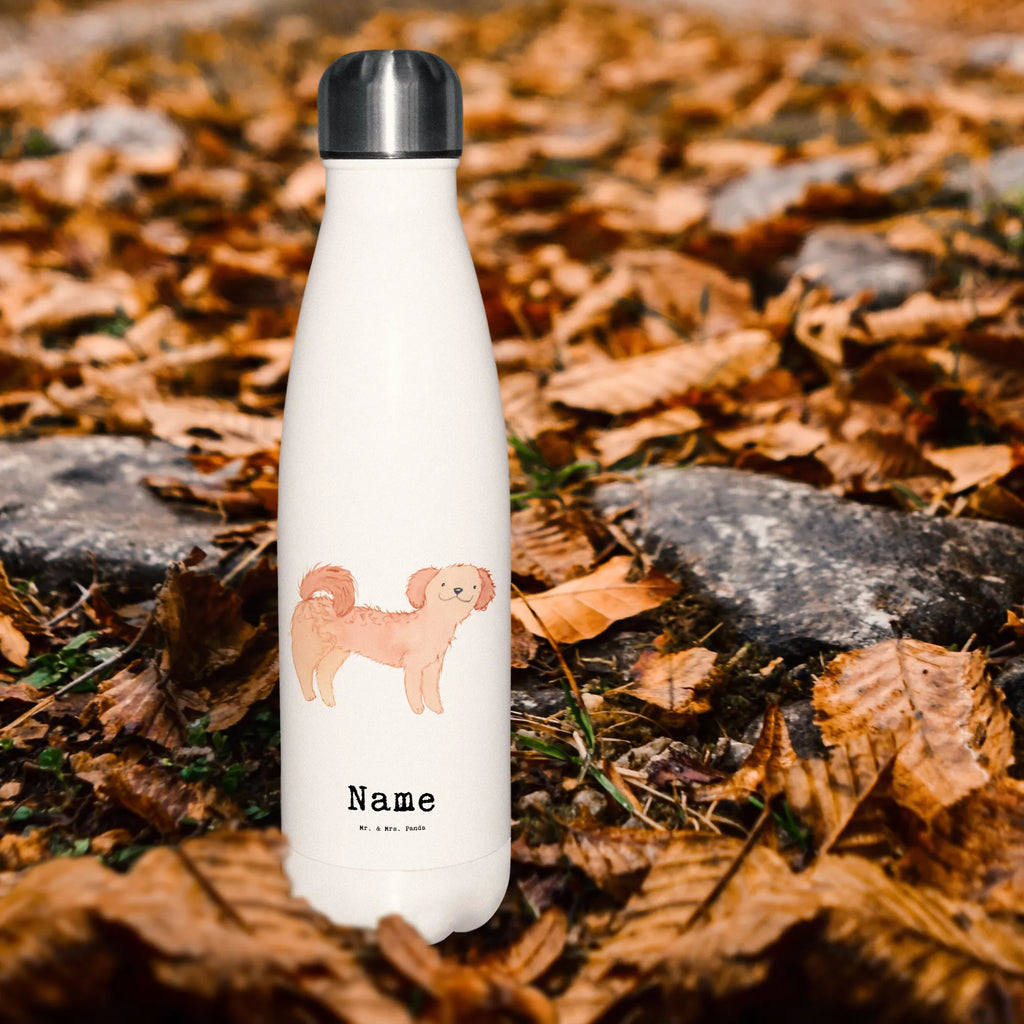 Personalised insulated bottle Cavapoo Lifesaver Dog, dog breed, purebred dog, dog owner, gift, animal lover, giving, puppy