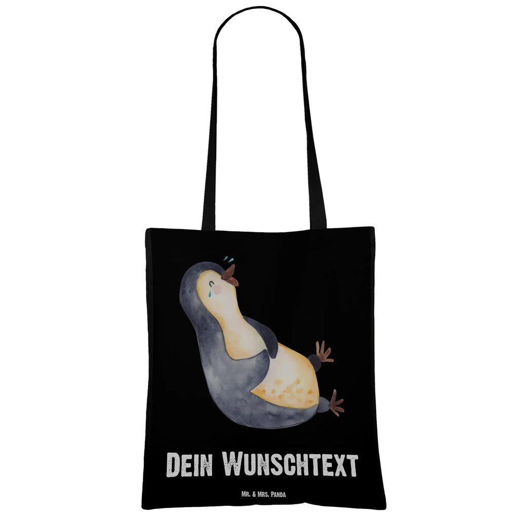 Personalisierte Tragetasche Pinguin lachend Umhängetasche, Personalisierter Beutel, Personalisierte Kindergartentasche, Personalisierter Stoffbeutel, Personalisierte Jutetasche, Personalisierte Tasche, Einkaufsbeutel, Schultertasche, Tragetasche mit Namen, Personalisierter Jutebeutel, Strandtasche, Stoffbeutel mit Namen, Einkaufstasche mit Namen, Personalisierte Beuteltasche, Tüte, Shopper, Personalisierte Einkaufstasche, Pinguin, Fröhlichkeit, Lustiger Spruch, Lachen, Humor, Fröhlich, Optimismus, Pinguine