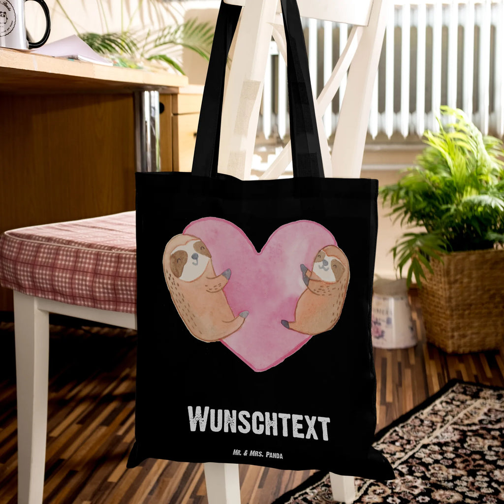 Personalizowana torba leniwce Serce Miłość, partner, przyjaciel, przyjaciółka, mąż, żona, wesele, zaręczyny, prośba o rękę, prezent miłosny, rocznica, dzień ślubu