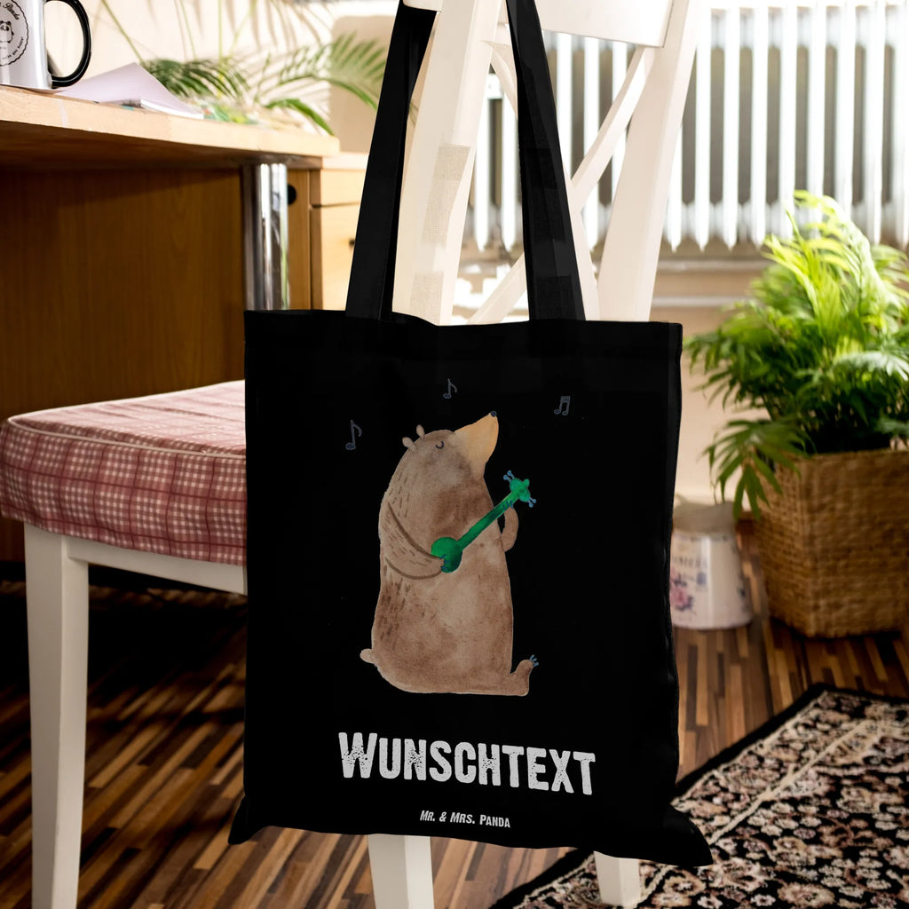 Personalised tote bag bear song bear, teddy, teddy bear, cuddly toy, love song, partner, valentine, gift, heart, Bear, girlfriend, song, woman, love, saying