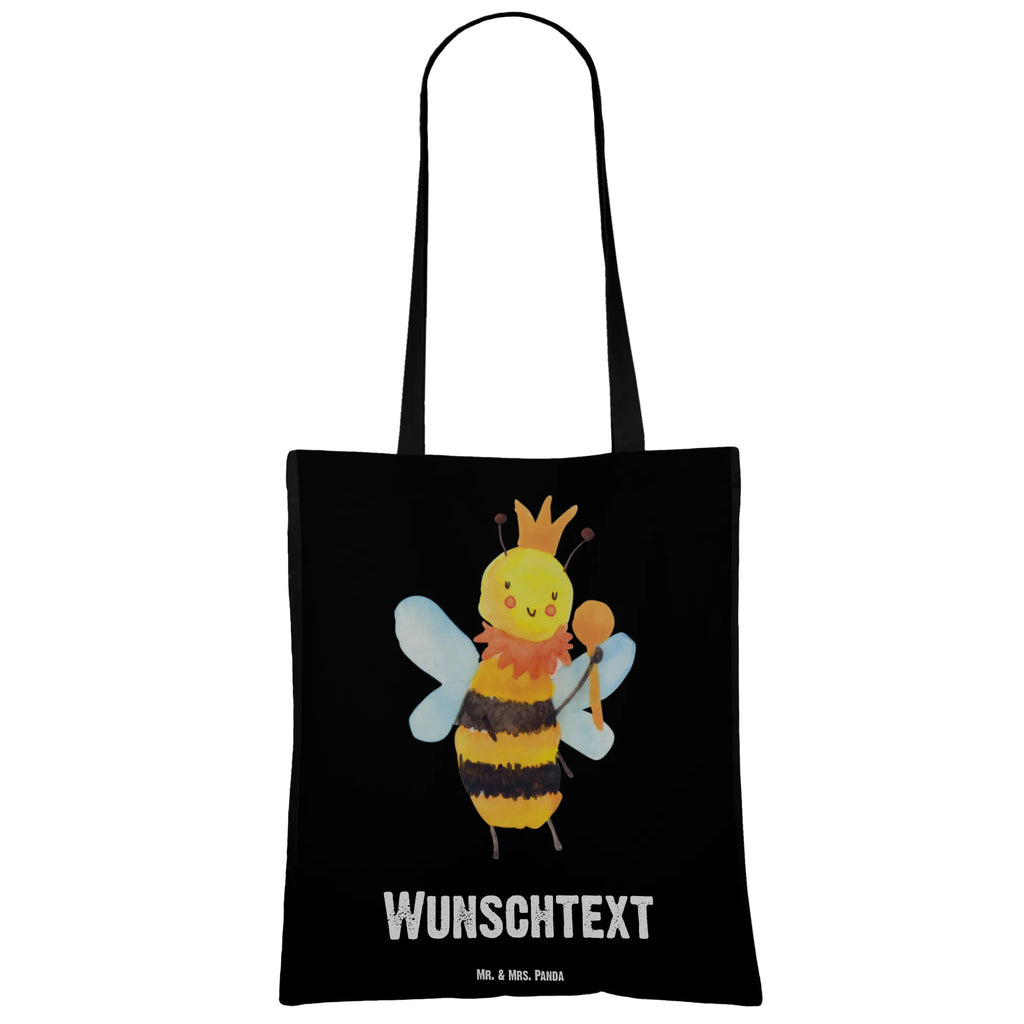 Personalised tote bag bee king Bee, wasp, bumblebee