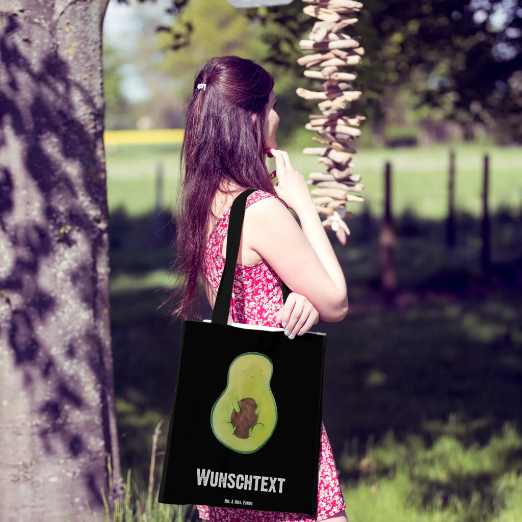 Personalisierte Tragetasche Avocado mit Kern Personalisierte Kindergartentasche, Tragetasche mit Namen, Personalisierter Stoffbeutel, Einkaufstasche mit Namen, Personalisierte Beuteltasche, Personalisierte Tasche, Personalisierte Jutetasche, Personalisierte Einkaufstasche, Personalisierter Jutebeutel, Stoffbeutel mit Namen, Personalisierter Beutel, Avocado, Veggie, Vegan, Gesund, Avocadokern, Pflanze, Spruch Leben, Kern, Avokado
