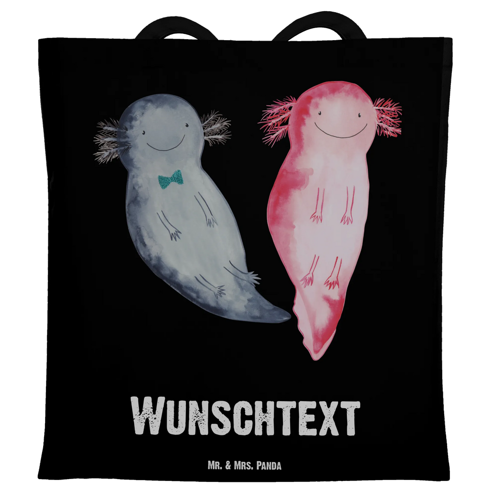 Personalised tote bag axolotl Girlfriend Axolotl, Axelotl, marine animals, Mexican walking fish, salamander, fiancé, love, friend, husband, amphibian, anniversary, great love, axolotl, tail, axolot, proof of love, valentine's day