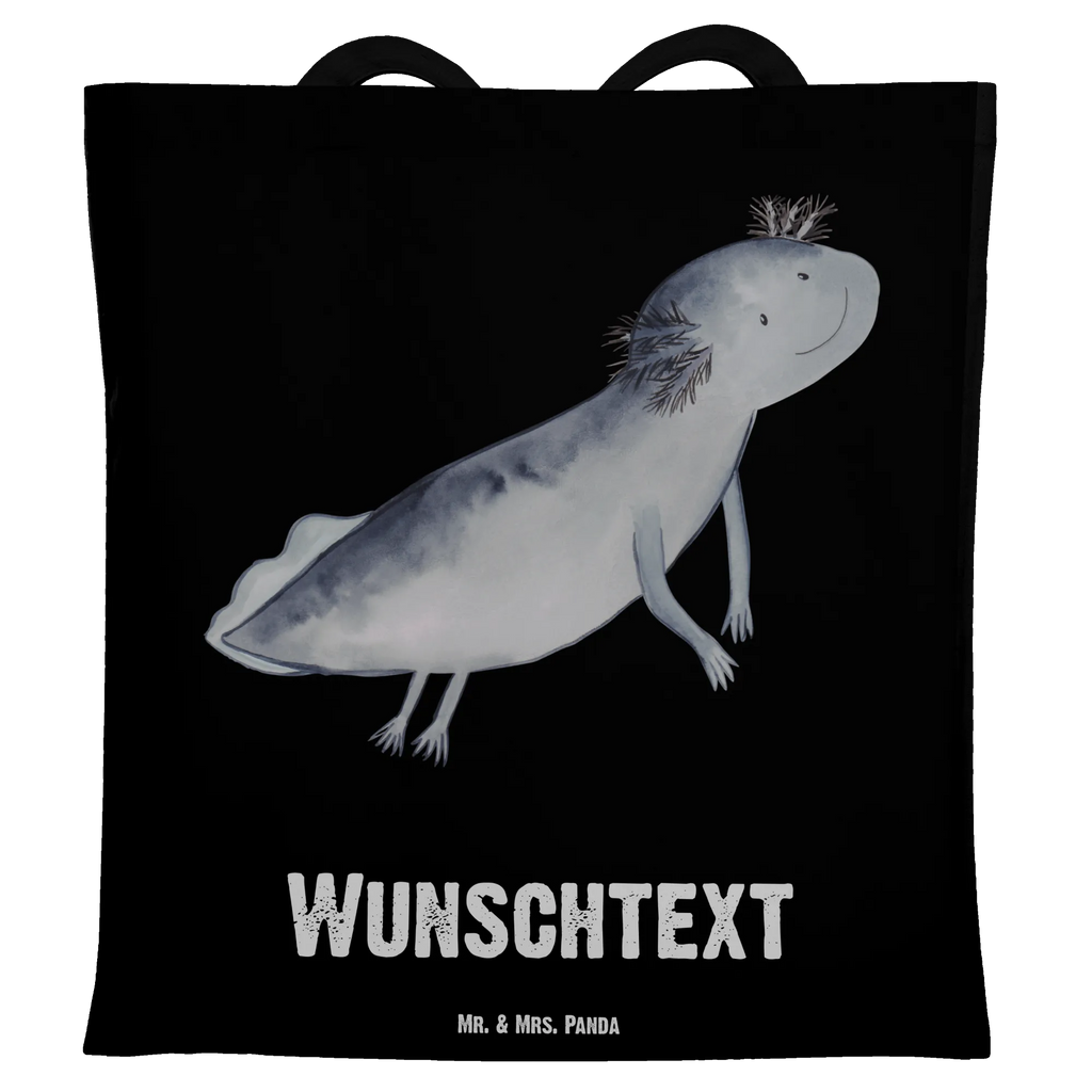 Personalised tote bag axolotl To swim Axolotl, Axelotl, marine animals, Mexican walking fish, salamander, tail, amphibians, solutions, problems, problem, motivation, axolot