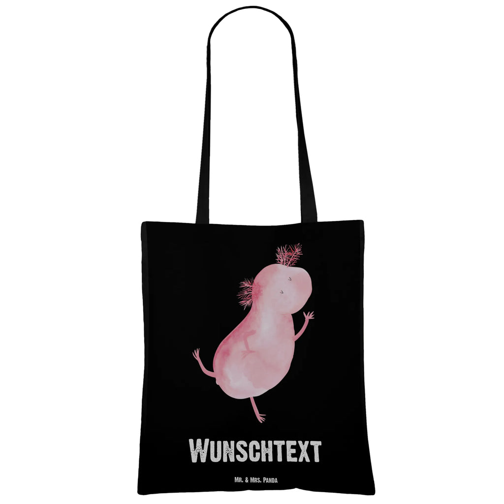 Personalised tote bag axolotl Dance Einkaufsbeutel, Tüte, Personalisierte Einkaufstasche, Personalisierte Beuteltasche, Einkaufstasche mit Namen, Tragetasche mit Namen, Schultertasche, Personalisierte Jutetasche, Personalisierte Tasche, Personalisierte Kindergartentasche, Umhängetasche, Personalisierter Beutel, Personalisierter Jutebeutel, Personalisierter Stoffbeutel, Stoffbeutel mit Namen, Strandtasche, Shopper, Axolotl, Molch, Verrückt, Sterne, Schwanzlurch, Beste Freundin, Freundin, Lurche, Dachschaden, Axolot, Lurch