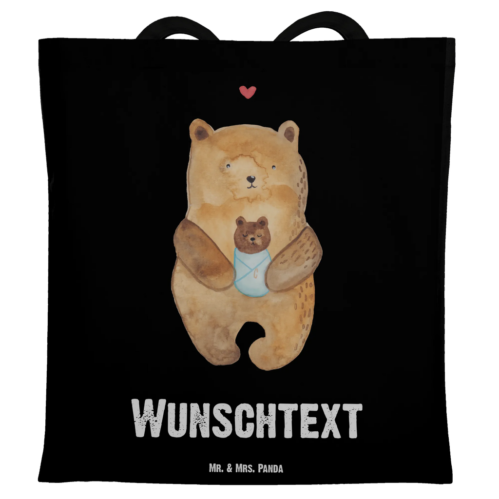 Personalisierte Tragetasche Bär mit Baby Umhängetasche, Personalisierter Stoffbeutel, Personalisierte Kindergartentasche, Personalisierte Tasche, Einkaufsbeutel, Personalisierter Jutebeutel, Shopper, Einkaufstasche mit Namen, Stoffbeutel mit Namen, Personalisierte Einkaufstasche, Schultertasche, Strandtasche, Personalisierte Jutetasche, Personalisierter Beutel, Tragetasche mit Namen, Tüte, Personalisierte Beuteltasche, Teddy, Bär, Teddybär, Enkelin, Mutter, Glückwunsch, Taufe, Täufling, Nichte, Geburtstag, Geburt, Eltern, Enkel, Neffe, Baby
