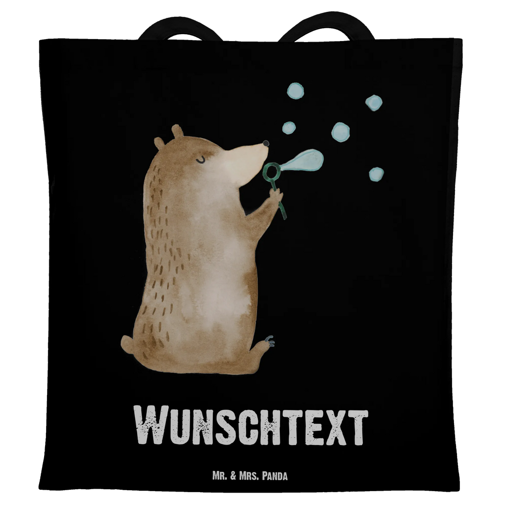 Personalizowana torba niedźwiedź bańki mydlane Niedźwiedź, Miś, Pluszowy miś