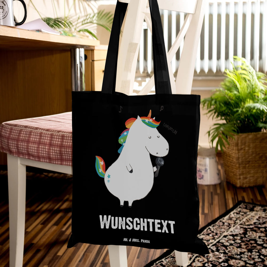 Personalisierte Tragetasche Einhorn Sänger Umhängetasche, Tragetasche mit Namen, Personalisierter Stoffbeutel, Personalisierte Beuteltasche, Personalisierter Beutel, Shopper, Personalisierte Jutetasche, Tüte, Einkaufsbeutel, Schultertasche, Stoffbeutel mit Namen, Strandtasche, Personalisierte Einkaufstasche, Einkaufstasche mit Namen, Personalisierte Tasche, Personalisierte Kindergartentasche, Personalisierter Jutebeutel, Unicorn, Einhorn, Einhörner, Einhorn Deko, Geburtstag, Glitzer, Konfetti, Fest, Feier, Party, Disco, Sängerin, Freundin, Sänger