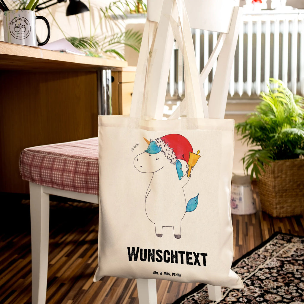 Personalisierte Tragetasche Einhorn Weihnachtsmann Personalisierter Stoffbeutel, Personalisierte Einkaufstasche, Tüte, Strandtasche, Personalisierter Jutebeutel, Tragetasche mit Namen, Personalisierte Beuteltasche, Shopper, Personalisierte Tasche, Schultertasche, Stoffbeutel mit Namen, Personalisierte Jutetasche, Personalisierte Kindergartentasche, Einkaufstasche mit Namen, Personalisierter Beutel, Umhängetasche, Einkaufsbeutel, Unicorn, Einhorn, Einhörner, Einhorn Deko, Weihnachten, Schokolade, Wunschliste, Wunschzettel, Schoki, Feenstaub, Weihnachtsmann, Gin, Nikolaus