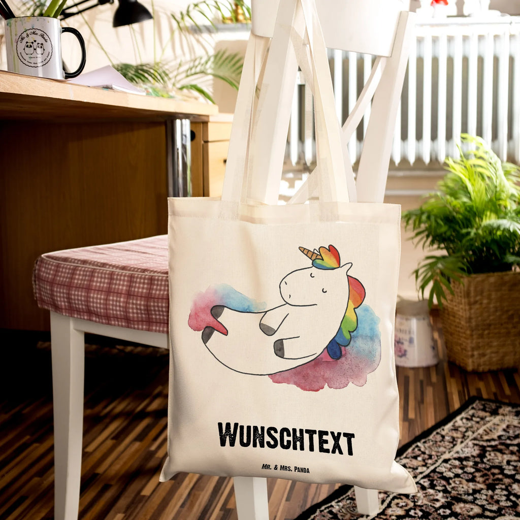 Personalised tote bag unicorn cloud 7 unicorn, unicorns, people, in love, witty, Funny, faith, Unicorn, smile, reality, gift