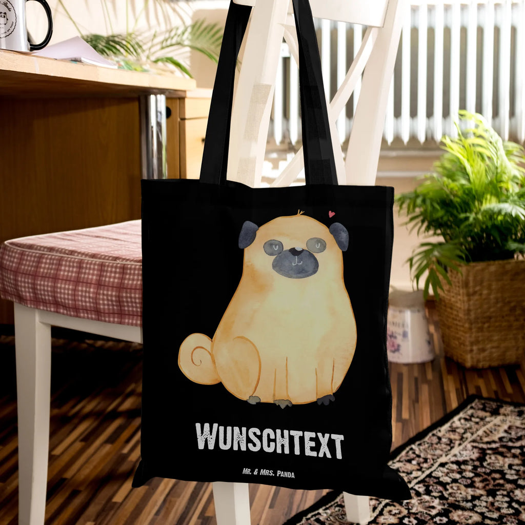 Personalised tote bag Pug Einkaufsbeutel, Personalisierte Jutetasche, Schultertasche, Personalisierter Beutel, Umhängetasche, Personalisierte Kindergartentasche, Shopper, Einkaufstasche mit Namen, Personalisierter Stoffbeutel, Tüte, Personalisierte Beuteltasche, Strandtasche, Personalisierter Jutebeutel, Personalisierte Tasche, Personalisierte Einkaufstasche, Stoffbeutel mit Namen, Tragetasche mit Namen, Sprüche, Hund, Hunderasse, Hundebesitzer, Hundemotiv, Haustier, Tierliebhaber, Hundeliebe, Mops, Liebe