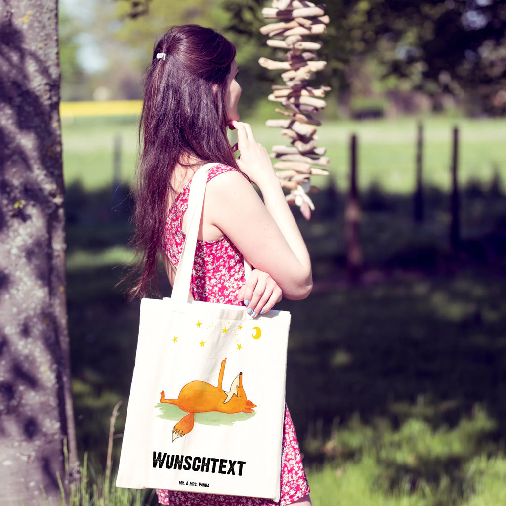 Personalised tote bag Fox Stars Einkaufstasche mit Namen, Shopper, Personalisierter Jutebeutel, Tragetasche mit Namen, Strandtasche, Personalisierter Beutel, Einkaufsbeutel, Personalisierte Beuteltasche, Personalisierte Kindergartentasche, Stoffbeutel mit Namen, Personalisierter Stoffbeutel, Umhängetasche, Tüte, Personalisierte Einkaufstasche, Personalisierte Tasche, Schultertasche, Personalisierte Jutetasche, Fuchs, Always Look On The Bright Side Of Life, Tröstende Worte, Romantik, Spruch Positiv, Spruch schön, Füchse