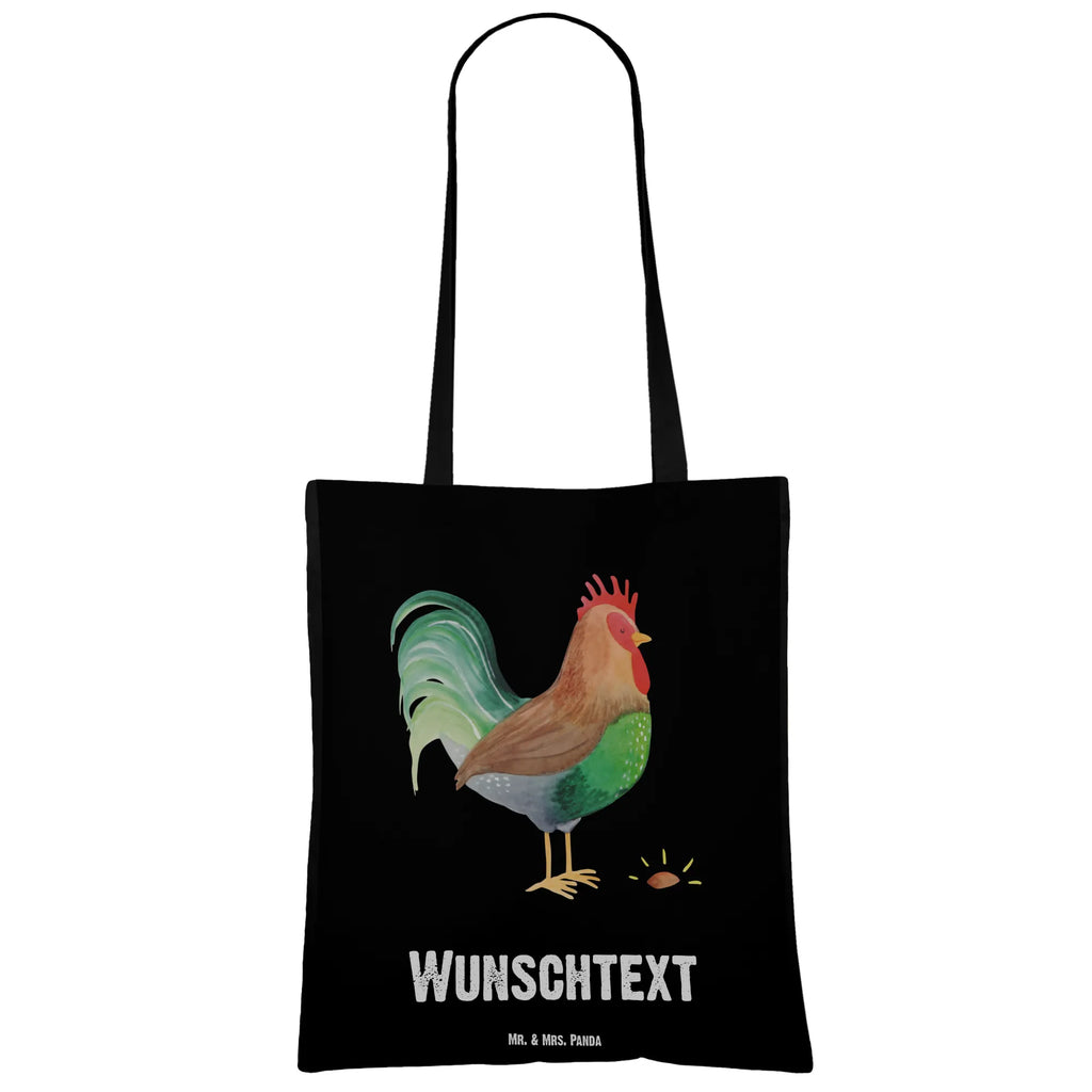 Personalisierte Tragetasche Hahn mit Korn Tüte, Stoffbeutel mit Namen, Shopper, Schultertasche, Personalisierter Jutebeutel, Personalisierte Jutetasche, Personalisierte Tasche, Personalisierte Einkaufstasche, Umhängetasche, Einkaufstasche mit Namen, Tragetasche mit Namen, Personalisierte Beuteltasche, Strandtasche, Personalisierter Beutel, Einkaufsbeutel, Personalisierte Kindergartentasche, Personalisierter Stoffbeutel, Bauernhof, Hoftiere, Landwirt, Landwirtin, Henne, Natur, Korn, Hahn, Eier