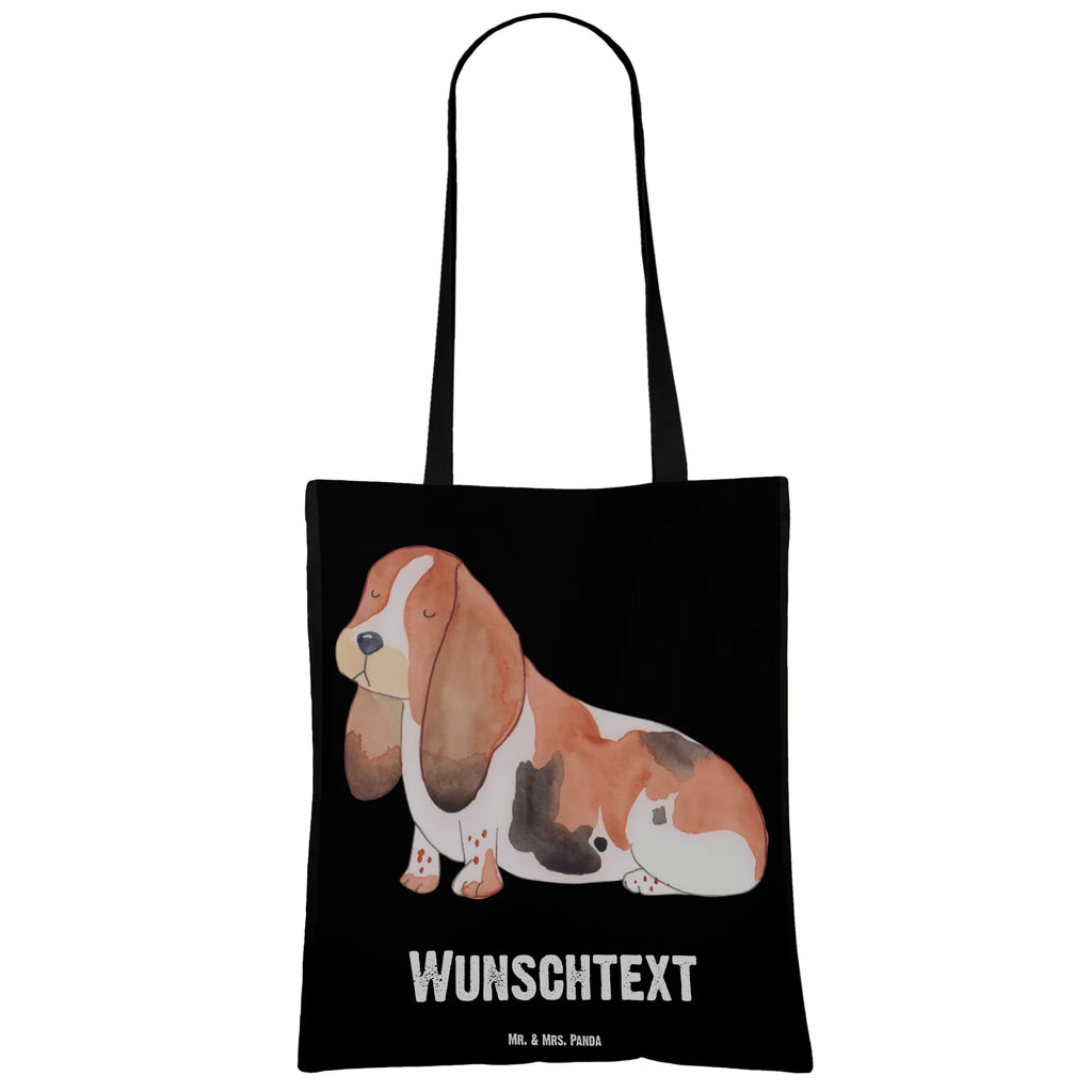 Personalizowana torba pies Basset Hound Pies, motyw psa, zwierzę domowe, rasa psa, miłośnik zwierząt, właściciel psa, powiedzenia