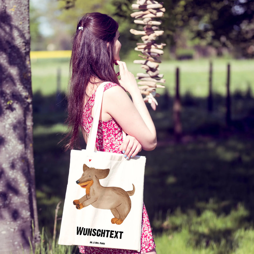 Personalised tote bag Dog dachshund Tragetasche mit Namen, Schultertasche, Personalisierter Stoffbeutel, Personalisierte Einkaufstasche, Personalisierte Beuteltasche, Shopper, Umhängetasche, Stoffbeutel mit Namen, Personalisierte Tasche, Personalisierte Kindergartentasche, Einkaufstasche mit Namen, Personalisierte Jutetasche, Tüte, Einkaufsbeutel, Personalisierter Jutebeutel, Personalisierter Beutel, Strandtasche, Sprüche, Hund, Hunderasse, Hundebesitzer, Hundemotiv, Haustier, Tierliebhaber, Dachshund, Hunde, Happy Dog, Dackel