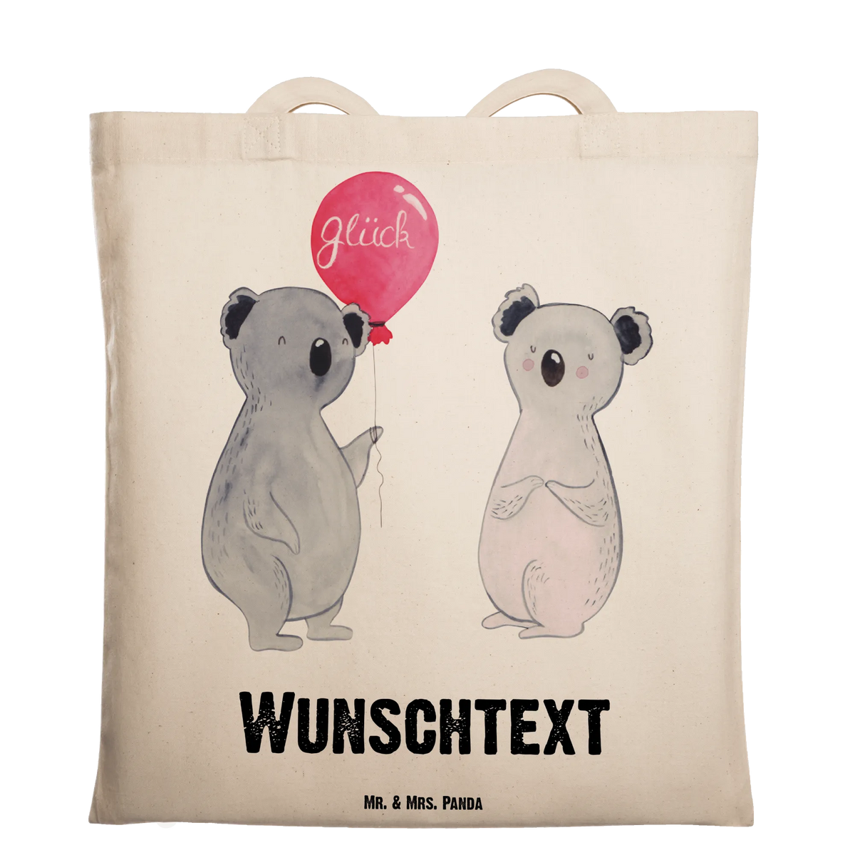Personalised tote bag Koala bear balloon Koala, balloon, koala, party, birthday, present
