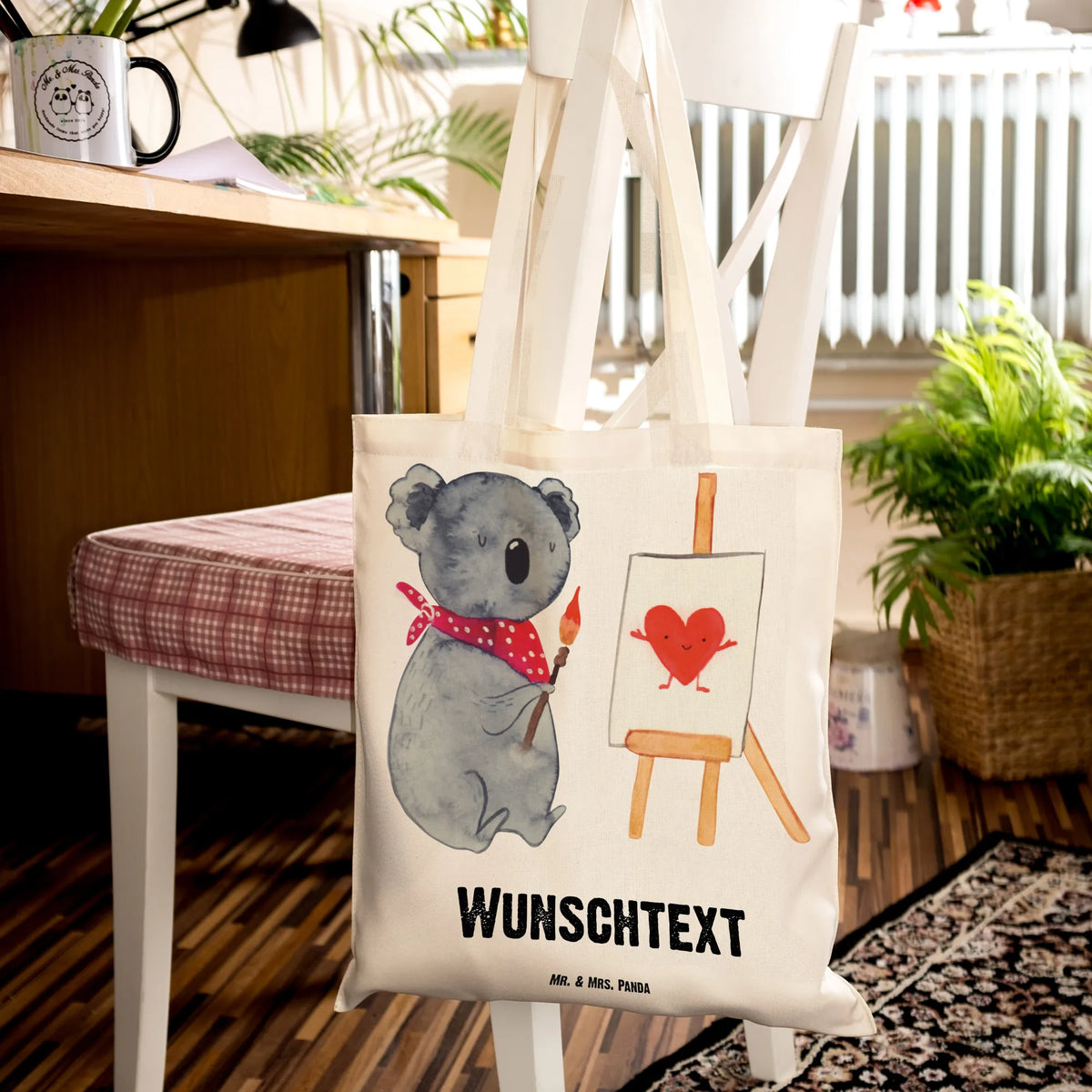 Personalizowana torba koala artysta Koala, niedźwiedź koalowy