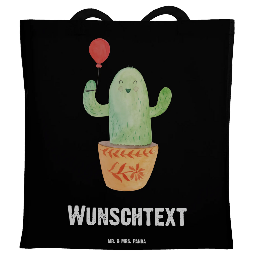Personalizowana torba Kaktus balon Tragetasche mit Namen, Personalisierte Tasche, Personalisierte Einkaufstasche, Personalisierte Beuteltasche, Personalisierter Stoffbeutel, Einkaufstasche mit Namen, Personalisierte Kindergartentasche, Stoffbeutel mit Namen, Personalisierte Jutetasche, Personalisierter Jutebeutel, Personalisierter Beutel, Kaktus, Kakteen, Büroalltag, Ausbildung, Büro, Prüfung, Stress, Freundin, Freund, Freude, Neustart, Luftballon