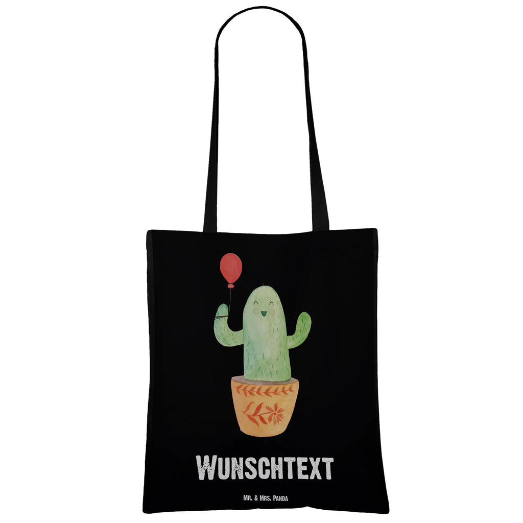 Personalizowana torba Kaktus balon Tragetasche mit Namen, Personalisierte Tasche, Personalisierte Einkaufstasche, Personalisierte Beuteltasche, Personalisierter Stoffbeutel, Einkaufstasche mit Namen, Personalisierte Kindergartentasche, Stoffbeutel mit Namen, Personalisierte Jutetasche, Personalisierter Jutebeutel, Personalisierter Beutel, Kaktus, Kakteen, Büroalltag, Ausbildung, Büro, Prüfung, Stress, Freundin, Freund, Freude, Neustart, Luftballon