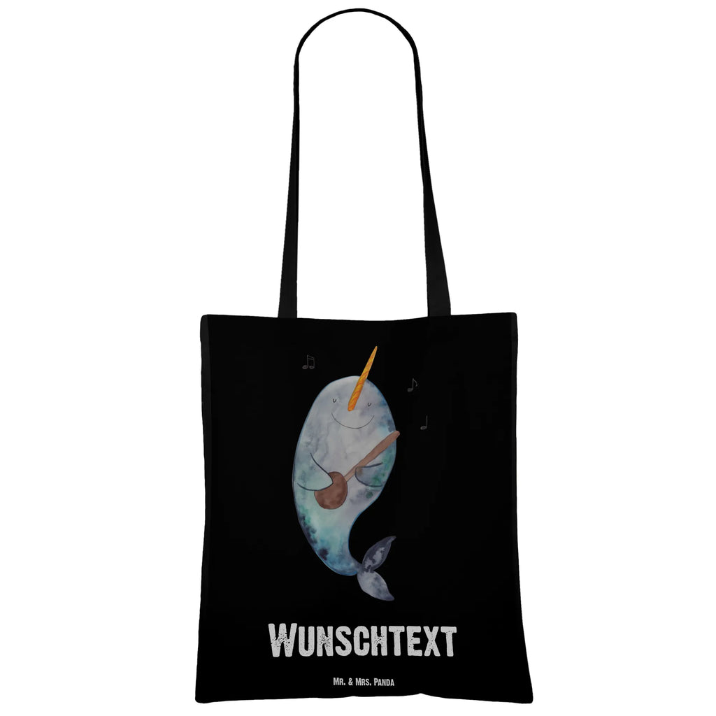Personalised tote bag narwhal guitar Seafood, aquatic animals, ocean, sea, fish, shells, corals, reef, whale, narwhal, sea urchin, lobster, platypus, turtle, manatee, crocodile, orca, shrimp, gifts for seafood lovers, water world, underwater animals, underwater world, vacation, deep sea, seafood fans, gift ideas, seafood decoration, seafood posters, dancing, problems, frustration, guitar, problem solving, talks