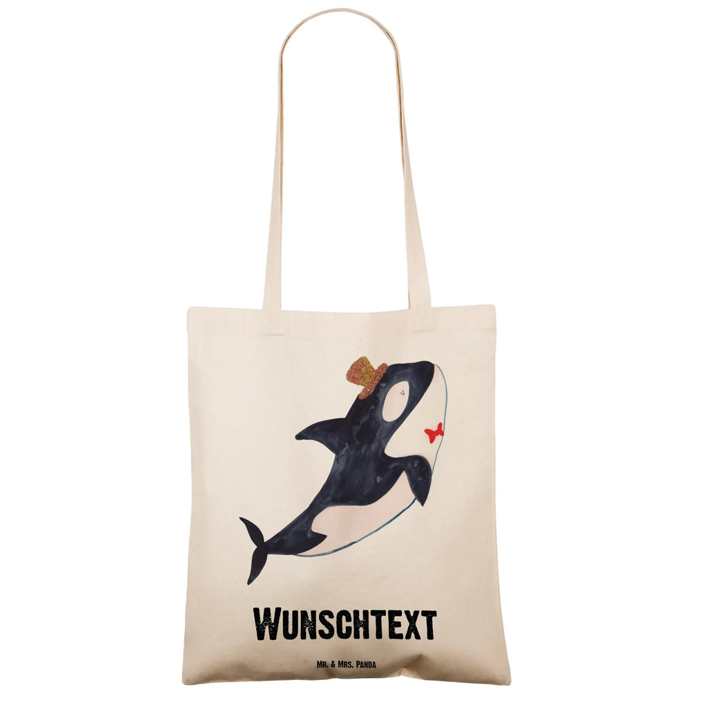 Personalised tote bag orca cylinder Seafood, aquatic animals, ocean, sea, fish, shells, corals, reef, whale, narwhal, sea urchin, lobster, platypus, turtle, manatee, crocodile, orca, shrimp, gifts for seafood lovers, water world, underwater animals, underwater world, vacation, deep sea, seafood fans, gift ideas, seafood decoration, seafood posters, feast, party, celebration, glitter, confetti, birthday, congratulations