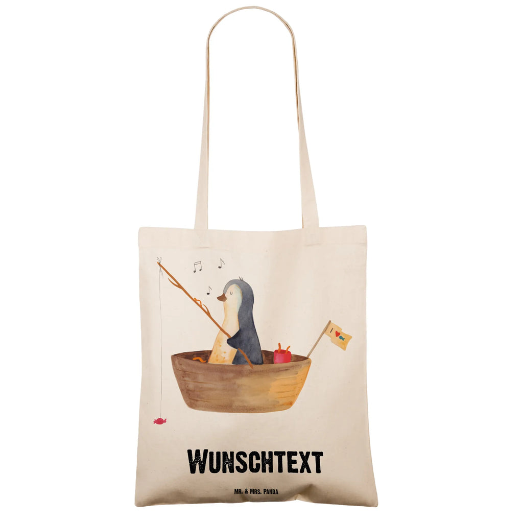 Personalisierte Tragetasche Pinguin Angelboot Personalisierte Kindergartentasche, Personalisierter Stoffbeutel, Personalisierte Tasche, Personalisierter Jutebeutel, Personalisierter Beutel, Einkaufstasche mit Namen, Personalisierte Beuteltasche, Tragetasche mit Namen, Personalisierte Einkaufstasche, Stoffbeutel mit Namen, Personalisierte Jutetasche, Pinguin, Neustart, Motivation, Lebenslust, Pinguine, Angeln, Geschenkidee Liebeskummer, Angelboot, Leben, Neuanfang, genießen, Boot, Trennung, Scheidung
