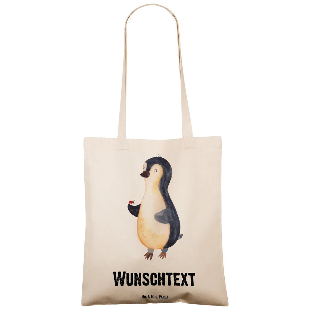 Personalisierte Tragetasche Pinguin Marienkäfer Einkaufstasche mit Namen, Personalisierte Beuteltasche, Stoffbeutel mit Namen, Personalisierte Kindergartentasche, Personalisierter Jutebeutel, Personalisierter Beutel, Personalisierte Tasche, Personalisierter Stoffbeutel, Personalisierte Einkaufstasche, Tragetasche mit Namen, Personalisierte Jutetasche, Pinguin, Wunder, Lebensfreude, Glück, Marienkäfer, Pinguine, Liebe, Freude