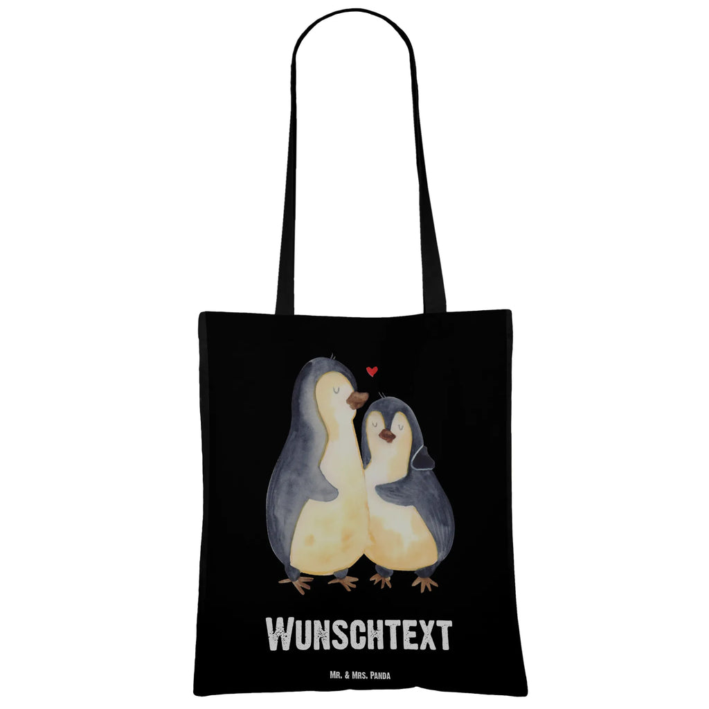 Personalisierte Tragetasche Pinguin umarmend Personalisierte Jutetasche, Personalisierter Jutebeutel, Personalisierte Tasche, Personalisierter Beutel, Personalisierte Kindergartentasche, Stoffbeutel mit Namen, Einkaufstasche mit Namen, Tragetasche mit Namen, Personalisierte Einkaufstasche, Personalisierter Stoffbeutel, Personalisierte Beuteltasche, Pinguin, Liebesbeweis, Hochzeitstag, Liebe, Hochzeitsgeschenk, Jahrestag, Verlobung, Hochzeit, Liebespaar, Liebesgeschenk
