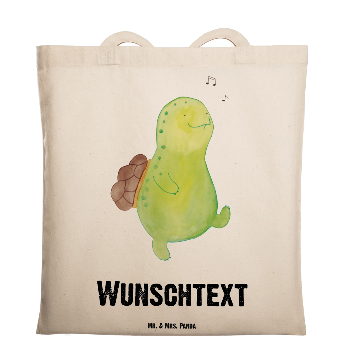 Personalised tote bag tortoise Pipes