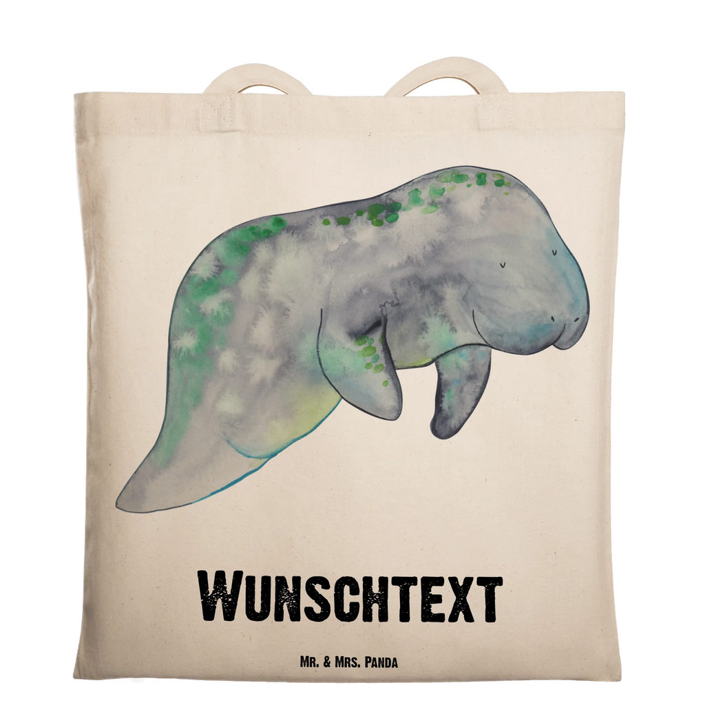 Personalised tote bag manatee Relax Seafood, aquatic animals, ocean, sea, fish, shells, corals, reef, whale, narwhal, sea urchin, lobster, platypus, turtle, manatee, crocodile, orca, shrimp, gifts for seafood lovers, water world, underwater animals, underwater world, vacation, deep sea, seafood fans, gift ideas, seafood decoration, seafood posters, sugar, sweets, manatees, diet, food, diet mania, losing weight