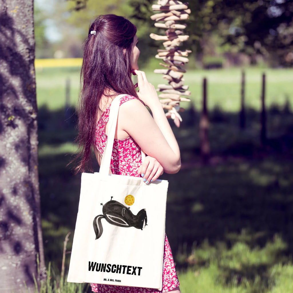Personalizowana torba skunks piłka Stinktier, Skunk